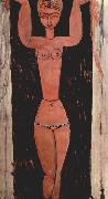 Amedeo Modigliani Stehende Karyatide oil painting on canvas